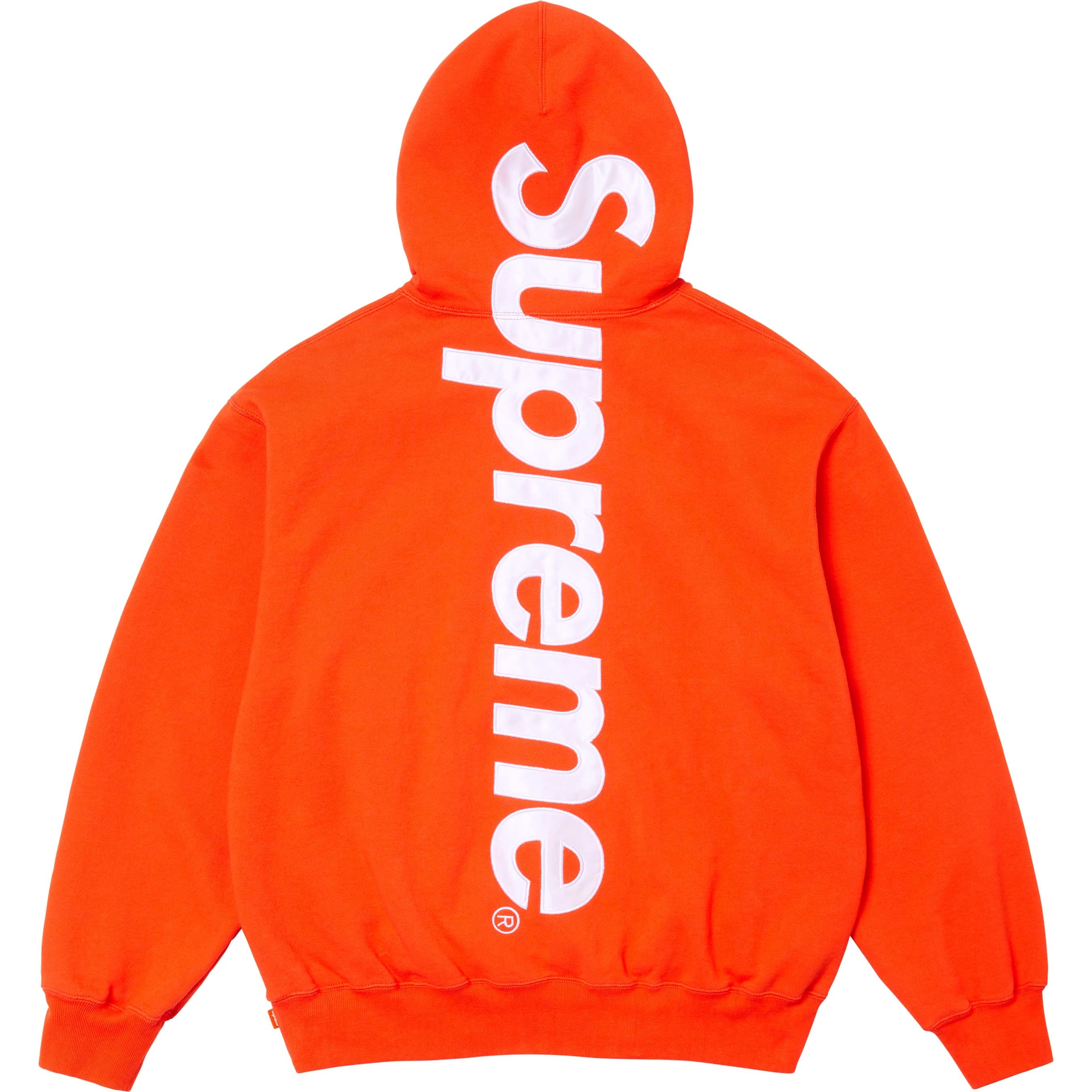 Satin Appliqué Hooded Sweatshirt view 19